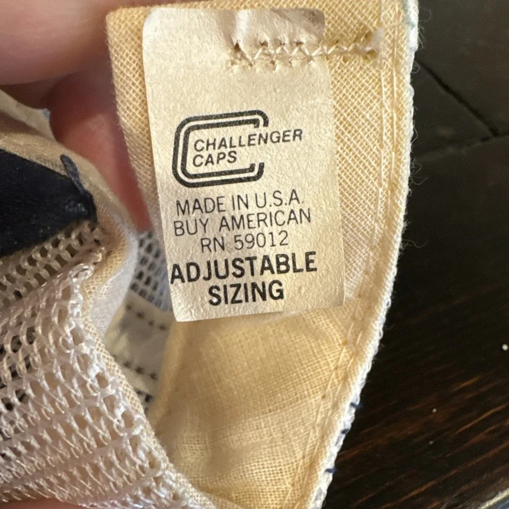 Case cap blue‎ jean with white netting